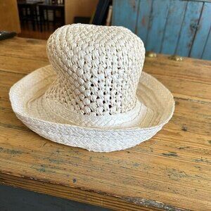 Straw Bucket‎ Hat